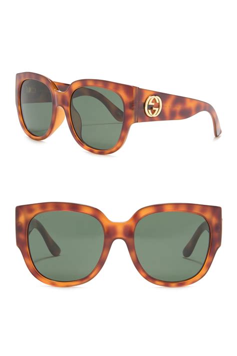 do gucci sunglasses from nordstrom rack come in a case|55mm square sunglasses gucci.